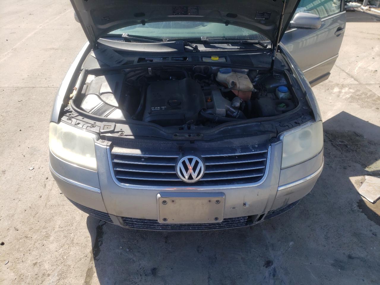 Photo 7 from auction – 2003 VOLKSWAGEN PASSAT GL with VIN WVWMD63B93P202336