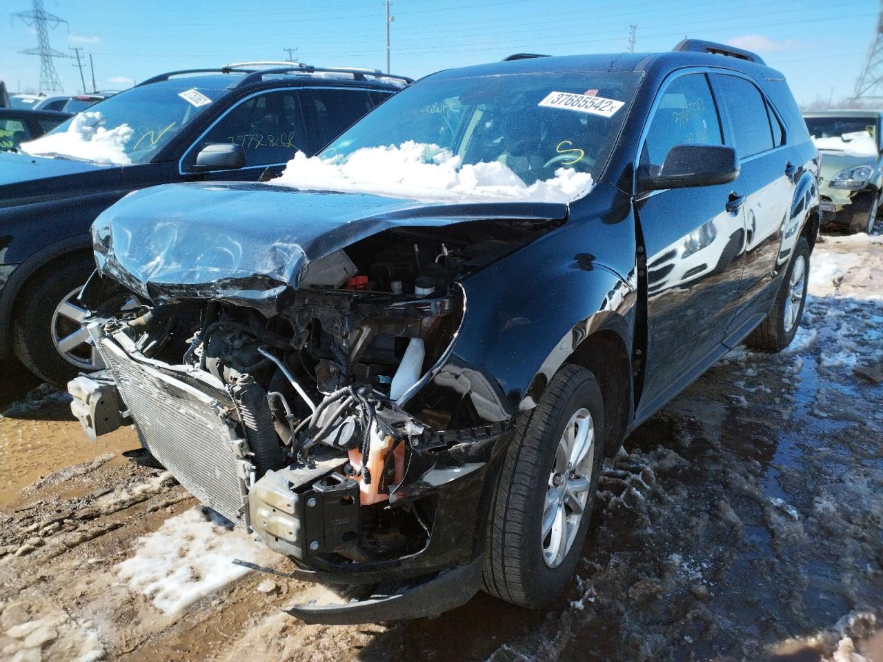 Photo 2 from auction – 2017 CHEVROLET EQUINOX LT with VIN 2GNFLFEK7H6155993