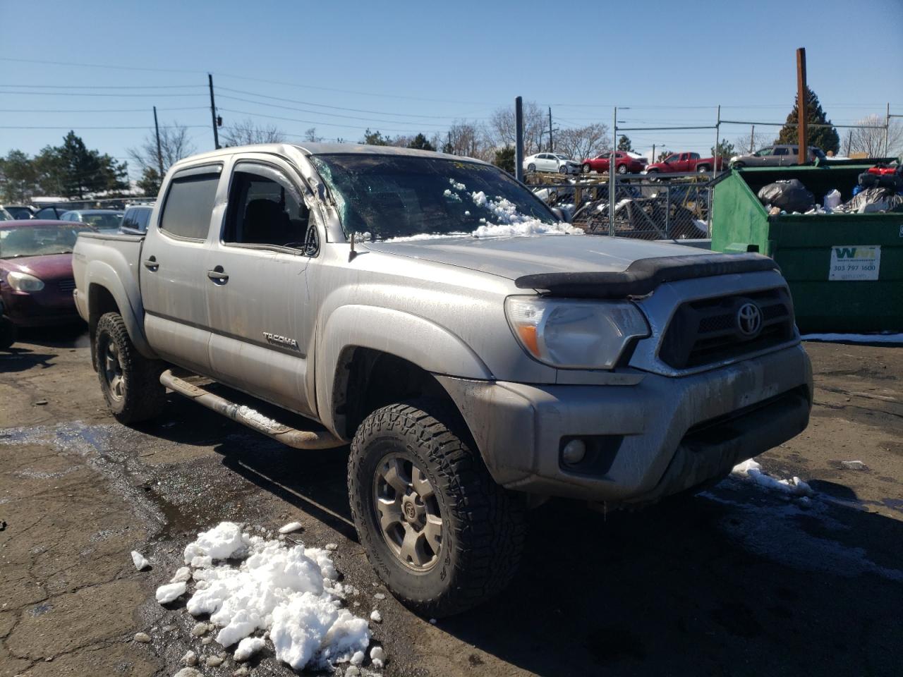 TOYOTA TACOMA DOU 2015 with VIN 3TMLU4EN7FM188521 - Photo from auction