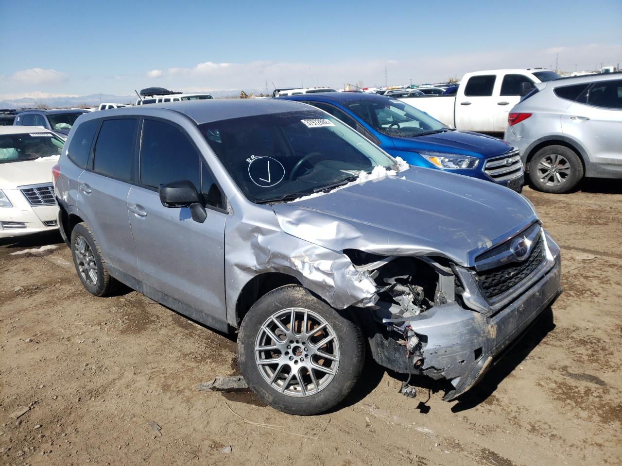 SUBARU FORESTER 2 2014 with VIN JF2SJAAC4EH428555 - Photo from auction