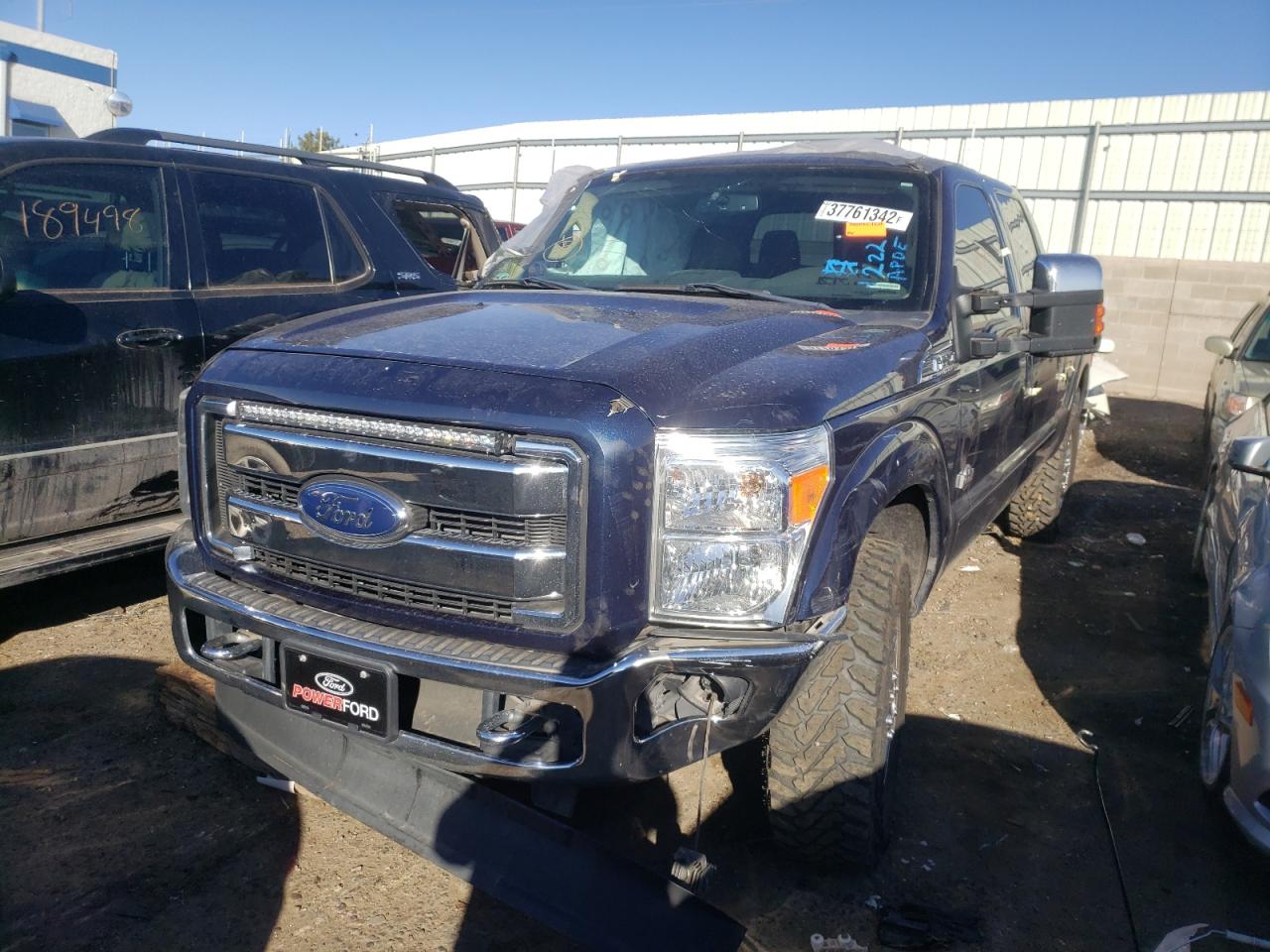Photo 2 from auction – 2015 FORD F250 SUPER with VIN 1FT7W2BT1FEB87812