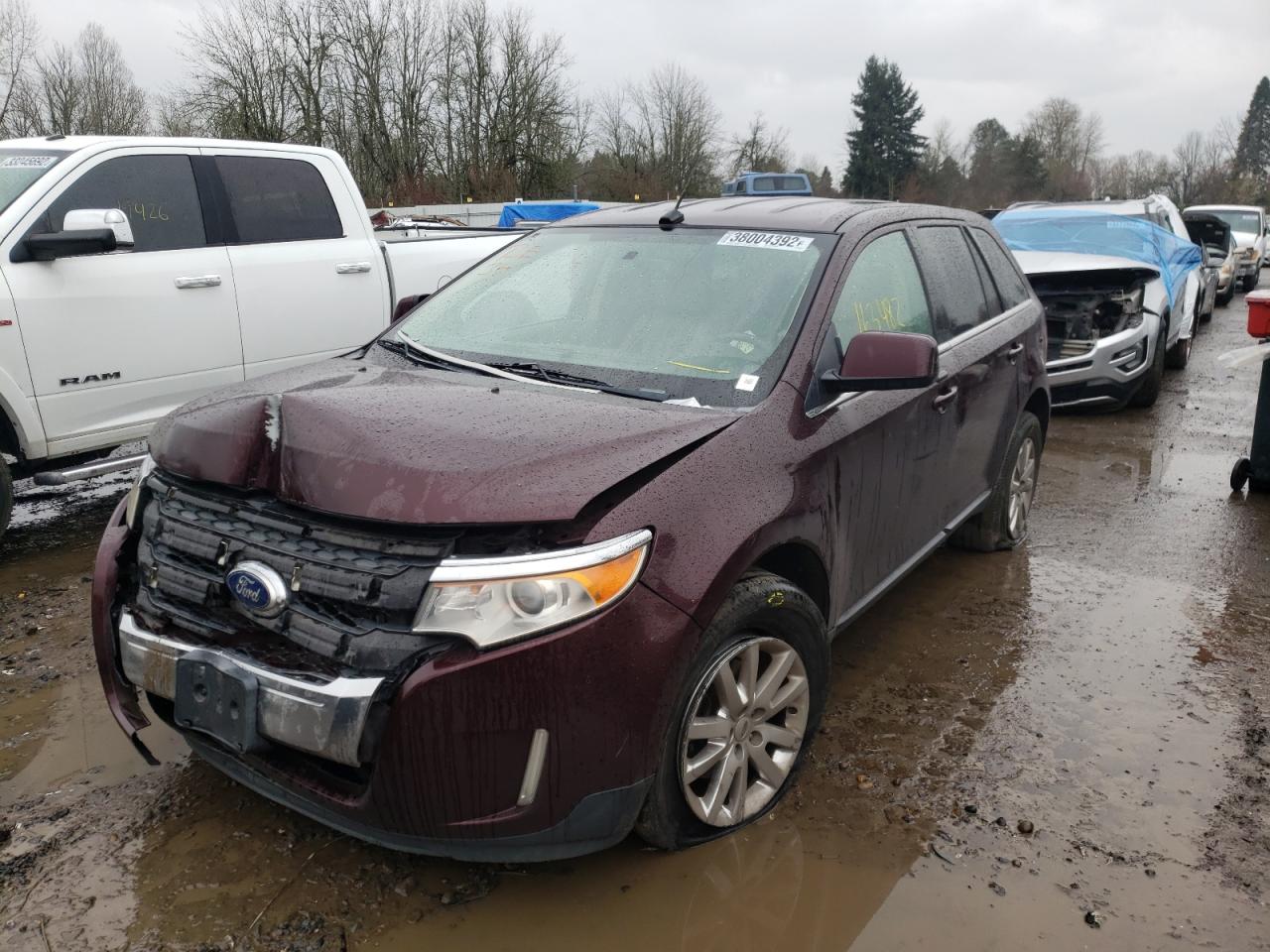 Photo 2 from auction – 2011 FORD EDGE LIMIT with VIN 2FMDK4KC4BBA57762