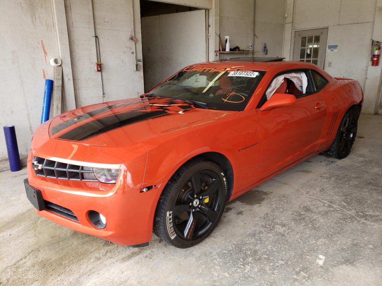 Photo 2 from auction – 2010 CHEVROLET CAMARO LT with VIN 2G1FG1EV4A9227756