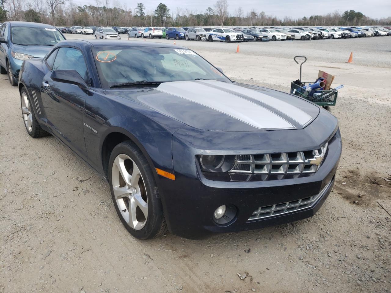 CHEVROLET CAMARO LT 2013 with VIN 2G1FC1E32D9127556 - Photo from auction