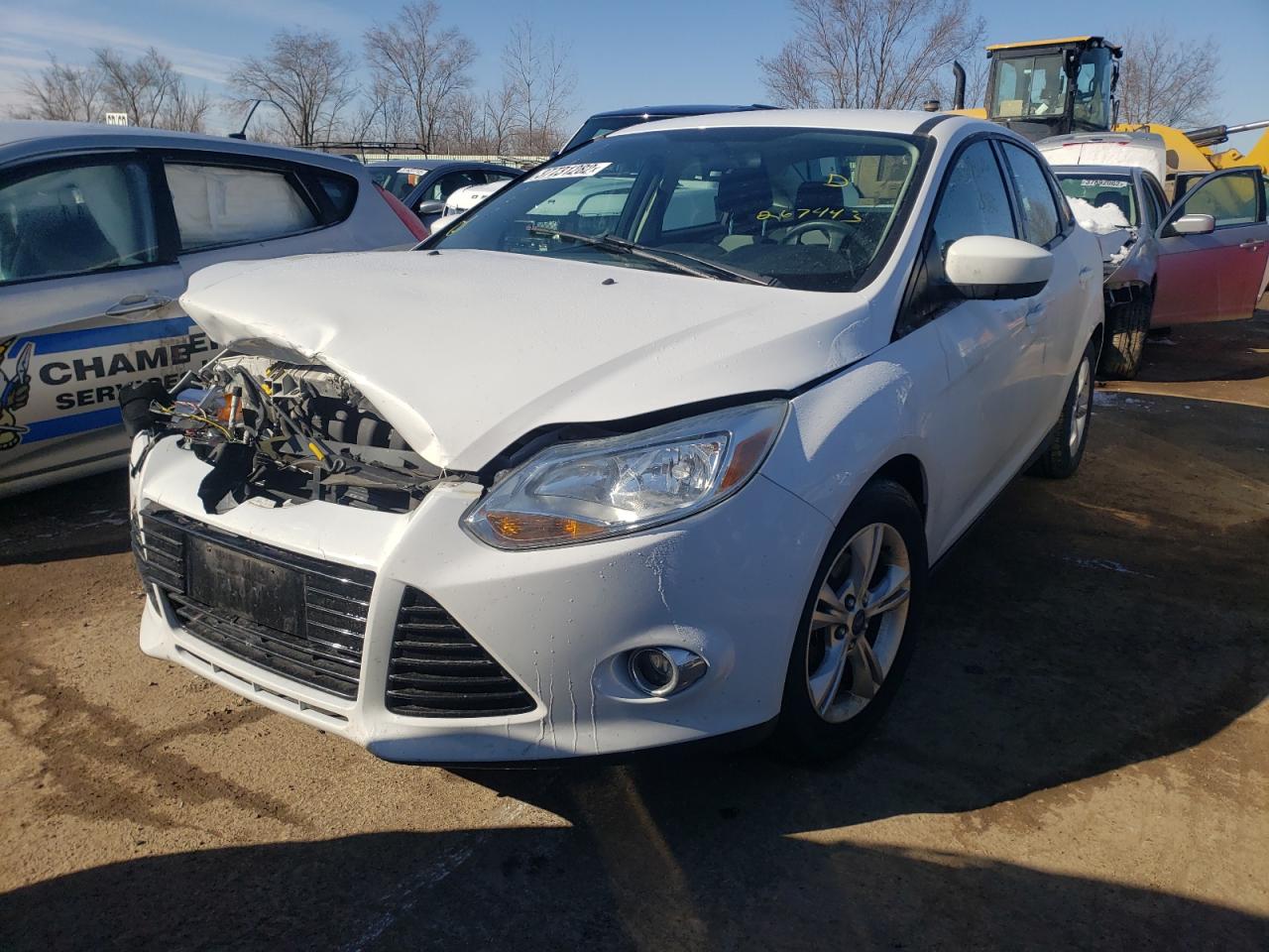 Photo 2 from auction – 2012 FORD FOCUS SE with VIN 1FAHP3F25CL267443