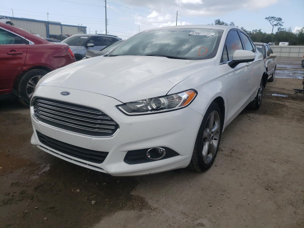 Photo 2 from auction – 2016 FORD FUSION S with VIN 3FA6P0G75GR376685