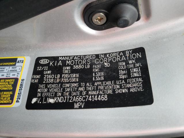 Photo 10 from auction – 2012 KIA SOUL + with VIN KNDJT2A66C7414468