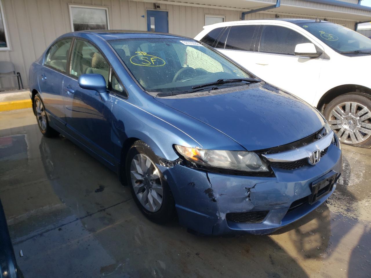 Photo 1 from auction – 2009 HONDA CIVIC EX with VIN 19XFA16819E026105