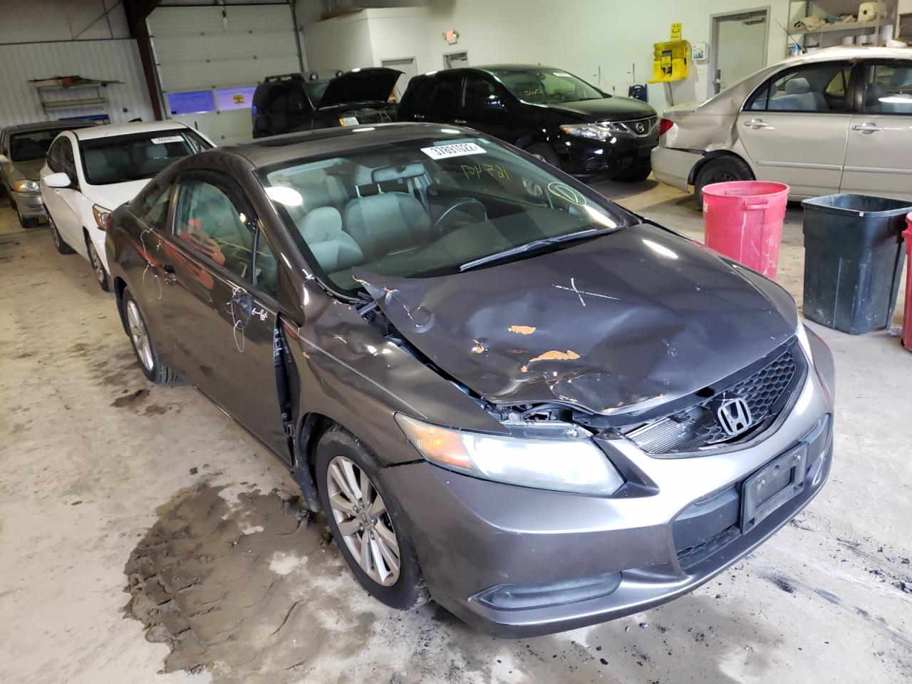 HONDA CIVIC EX 2012 with VIN 2HGFG3B89CH504509 - Photo from auction