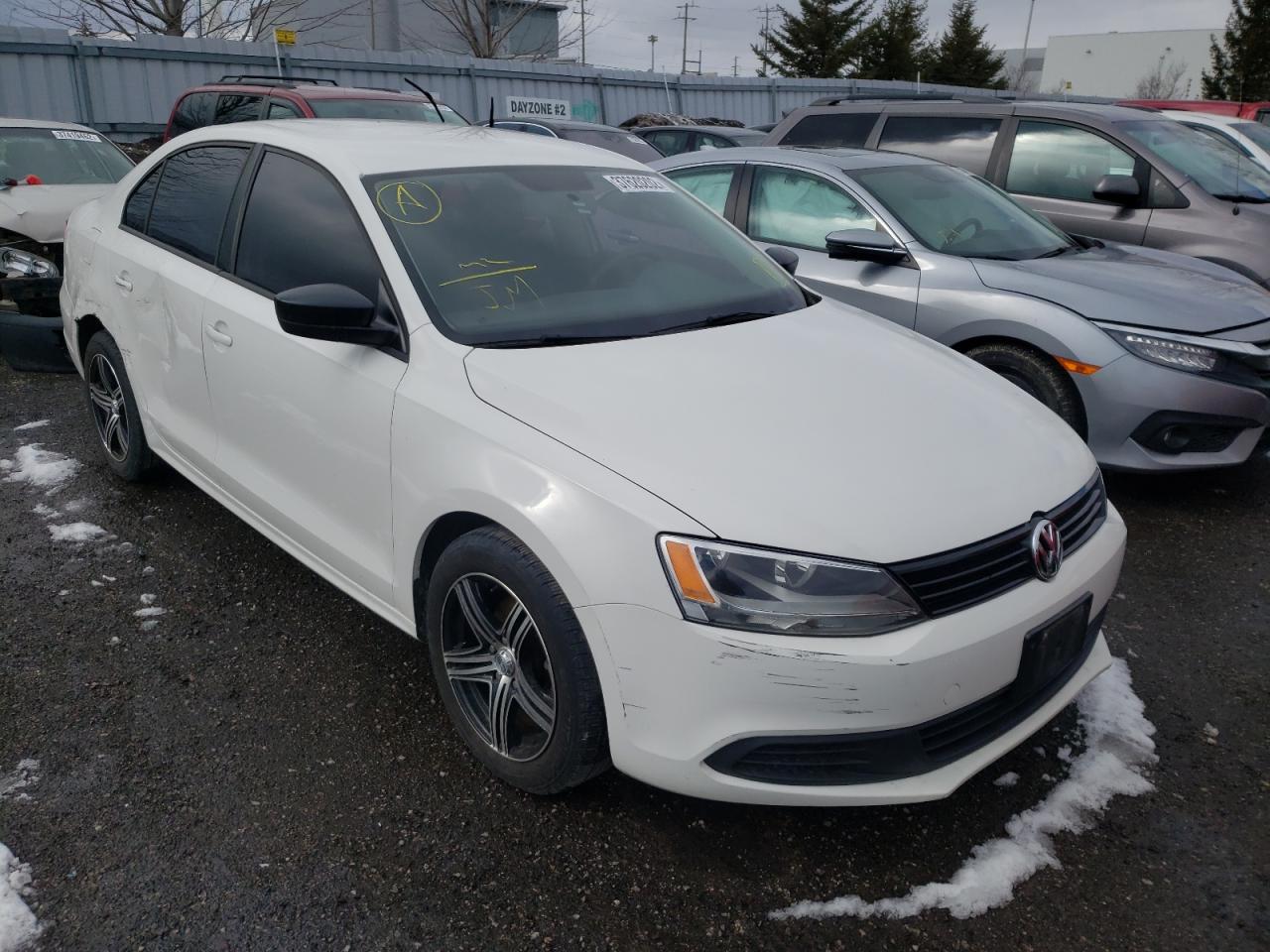 Photo 1 from auction – 2013 VOLKSWAGEN JETTA BASE with VIN 3VW2K7AJ8DM393331