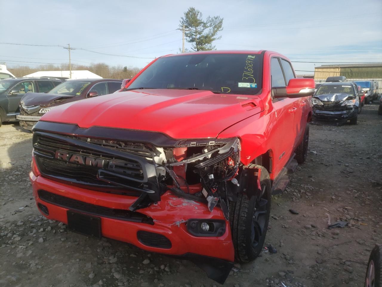 Photo 9 from auction – 2020 RAM 1500 BIG H with VIN 1C6SRFFT3LN375415
