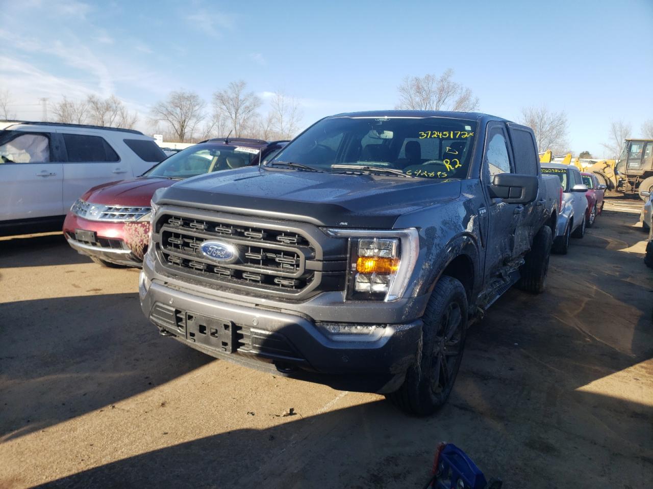 Photo 2 from auction – 2021 FORD F150 SUPER with VIN 1FTFW1E58MFC42895
