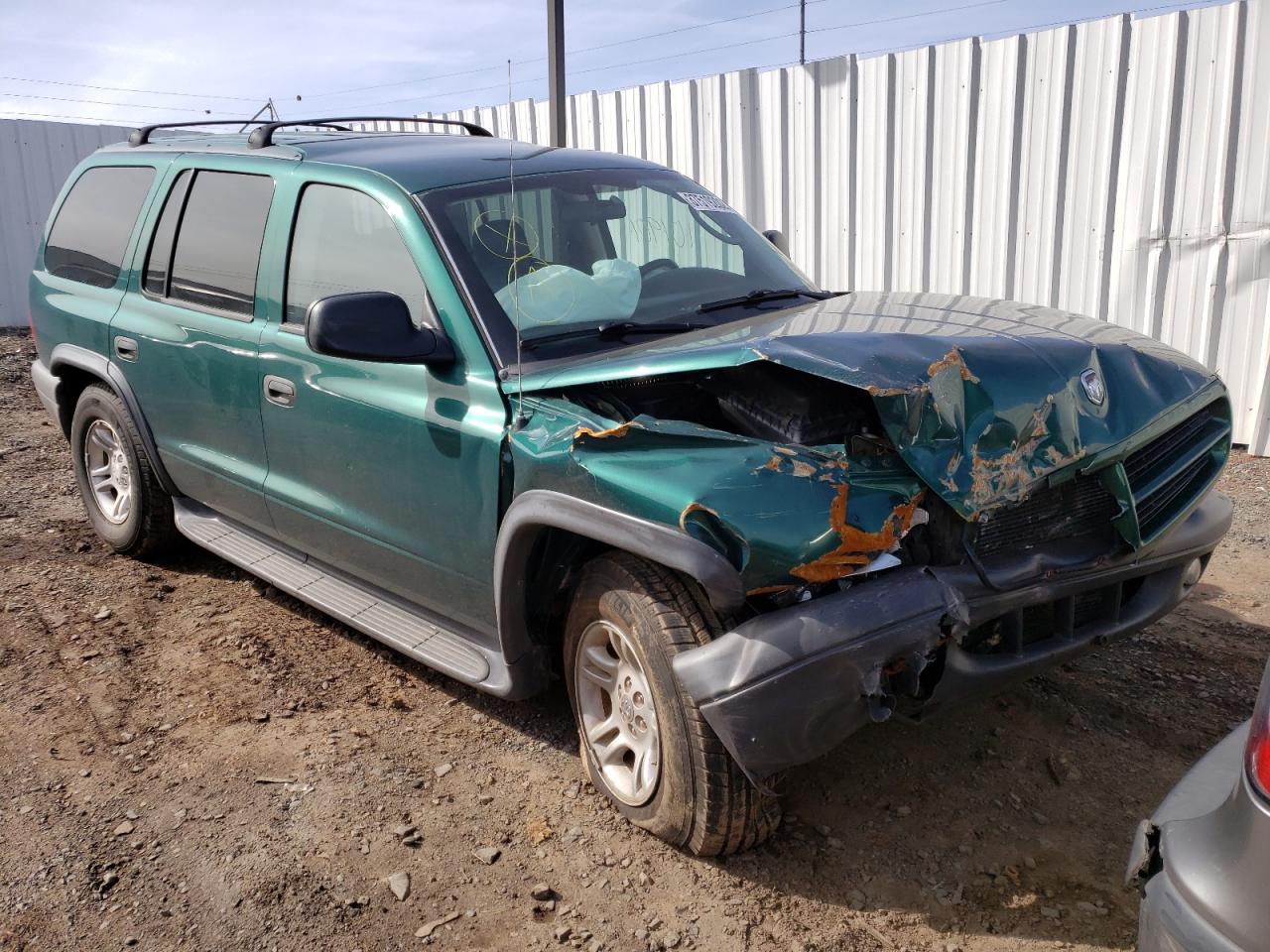 DODGE DURANGO 2003 with VIN 1D4HS38Z73F609981 - Photo from auction