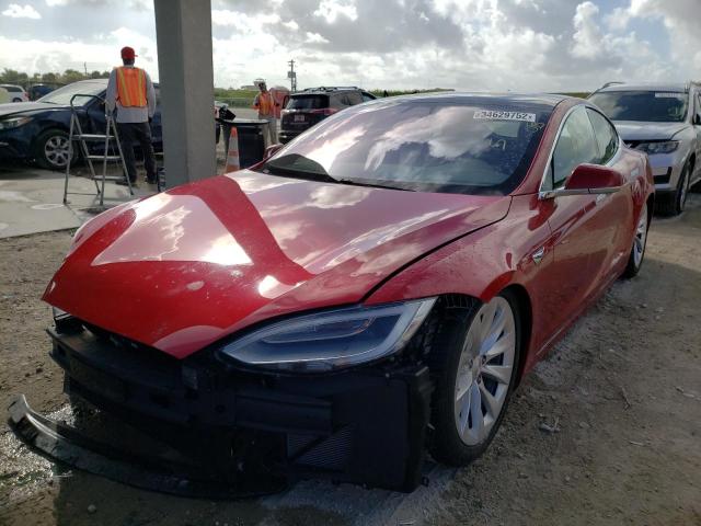 Photo 2 from auction – 2020 TESLA MODEL S with VIN 5YJSA1E2XLF365622