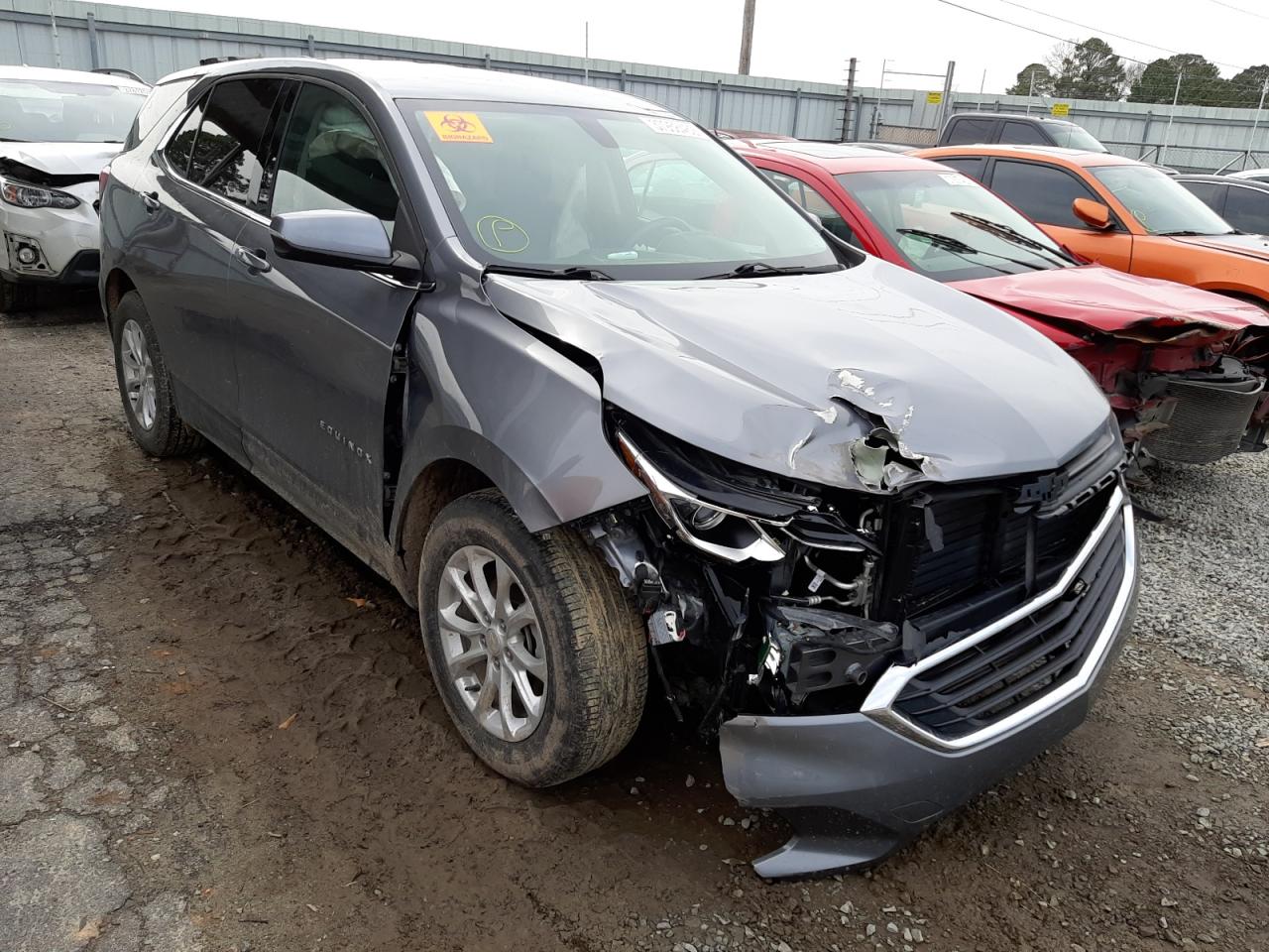 CHEVROLET EQUINOX LT 2018 with VIN 3GNAXJEV1JL105183 - Photo from auction