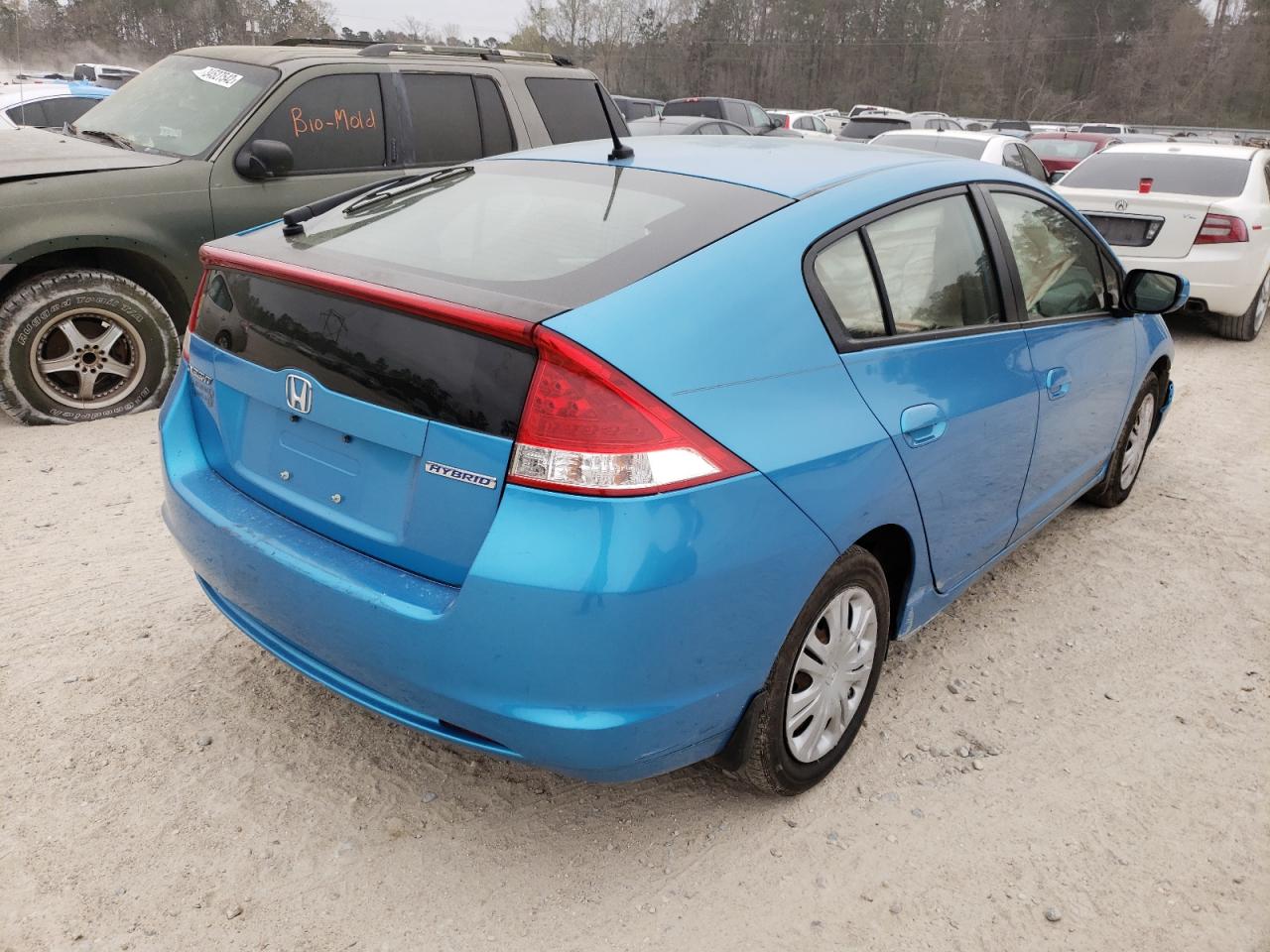 Photo 4 from auction – 2011 HONDA INSIGHT with VIN JHMZE2H3XBS011337