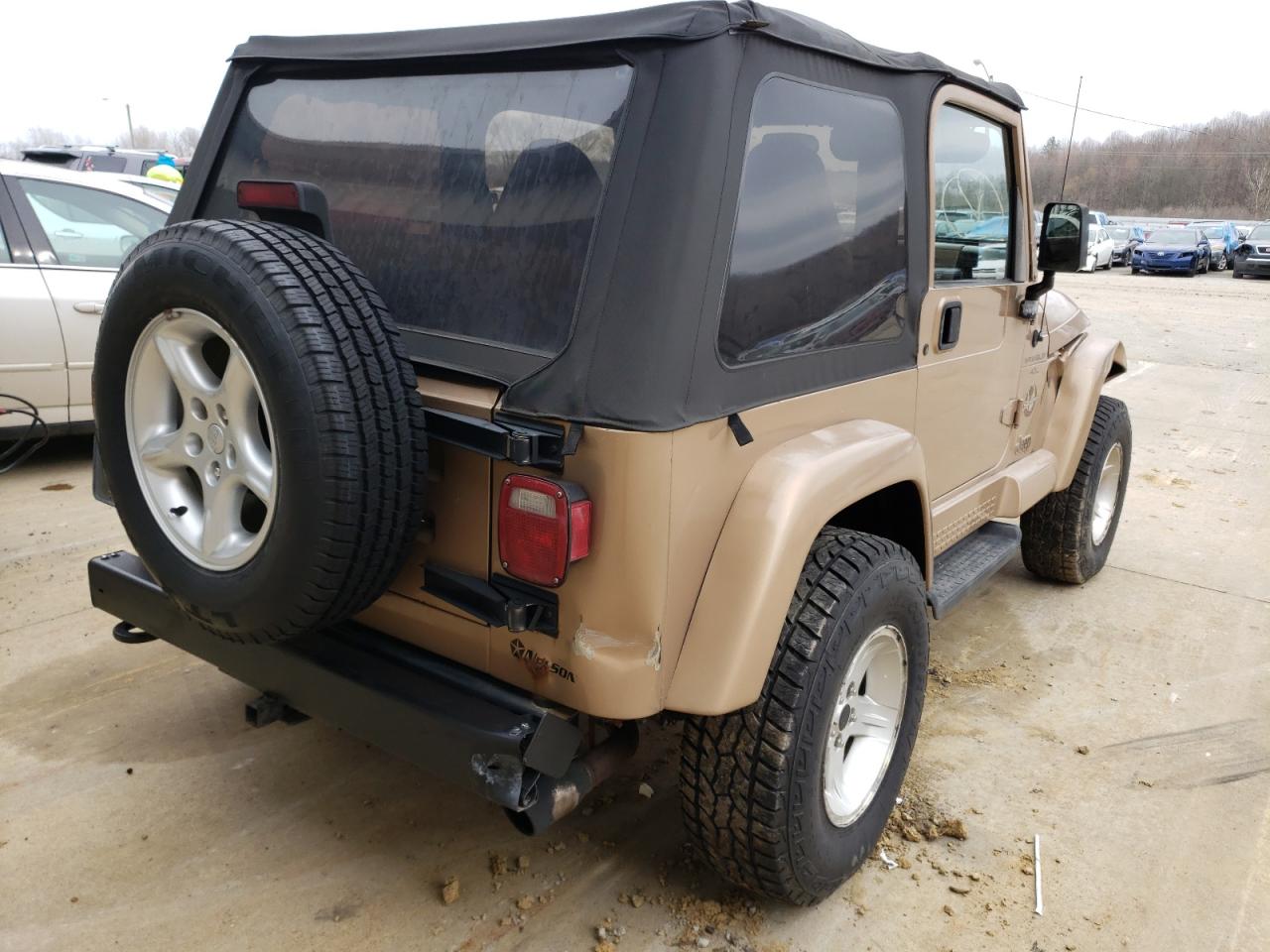 Photo 4 from auction – 2000 JEEP WRANGLER / with VIN 1J4FA59S2YP783506