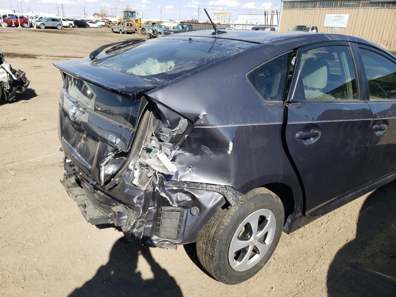 Photo 9 from auction – 2012 TOYOTA PRIUS with VIN JTDKN3DU1C1502507