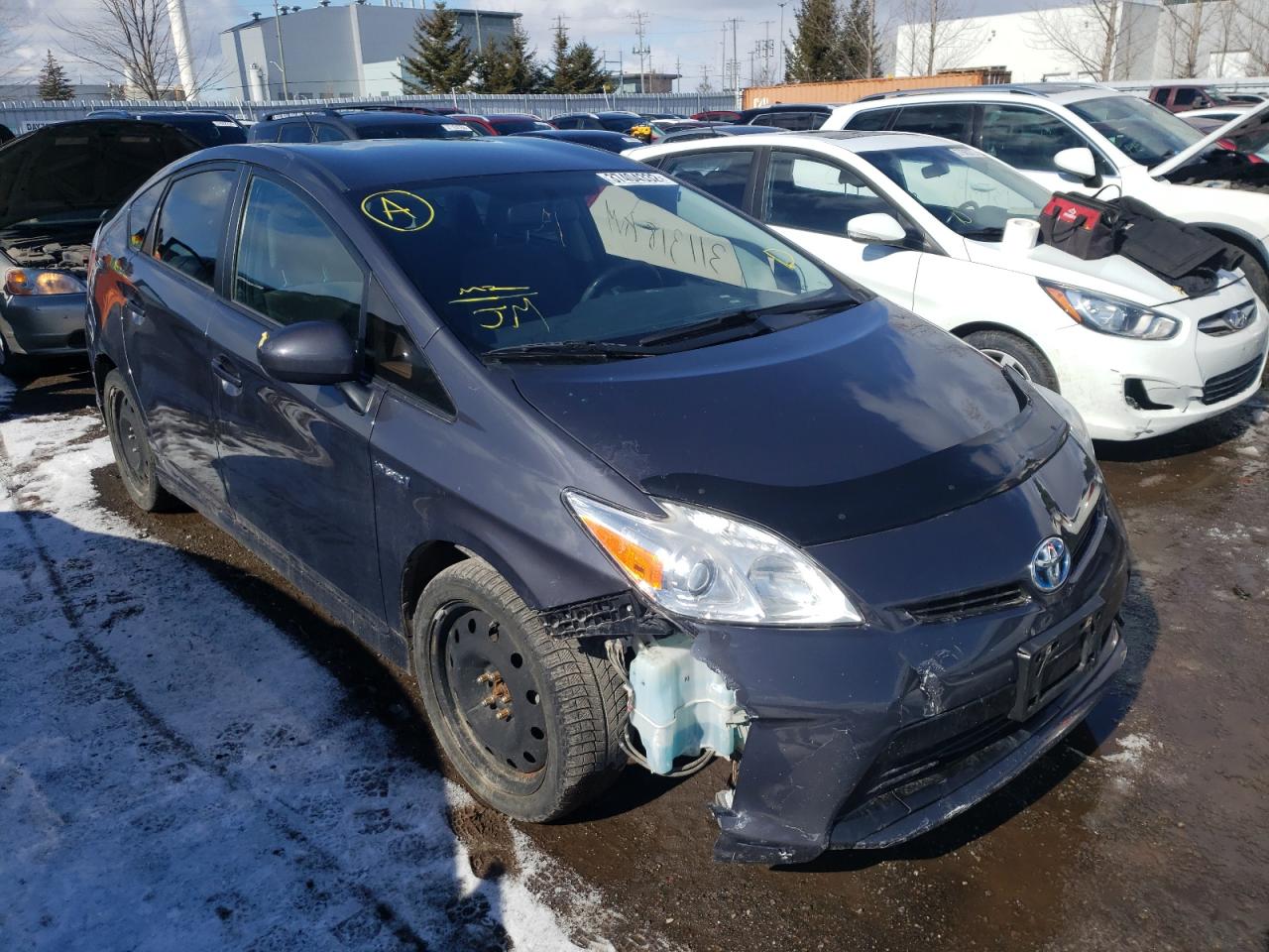 TOYOTA PRIUS 2013 with VIN JTDKN3DU6D5597852 - Photo from auction