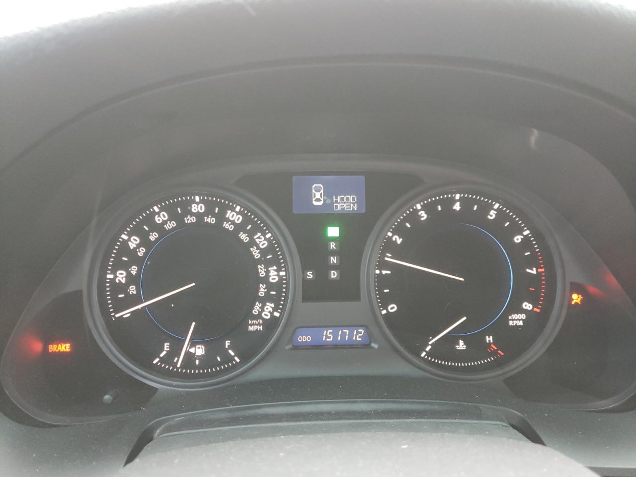 Photo 8 from auction – 2009 LEXUS IS 250 with VIN JTHBK262295107024