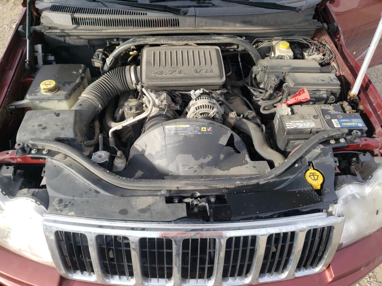 Photo 7 from auction – 2007 JEEP GRAND CHER with VIN 1J8HS58P07C501208