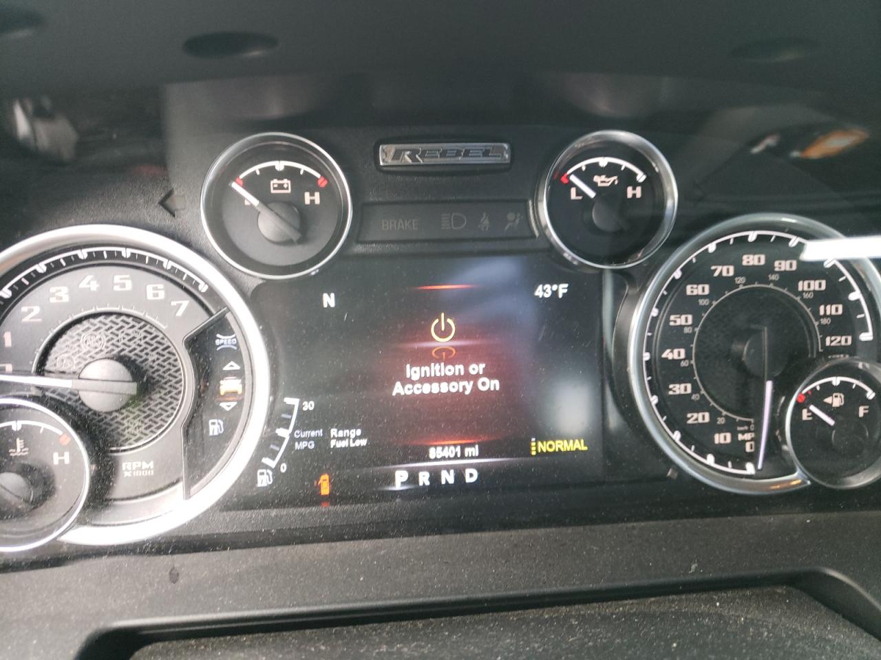 Photo 8 from auction – 2018 RAM 1500 REBEL with VIN 1C6RR7YT2JS107777