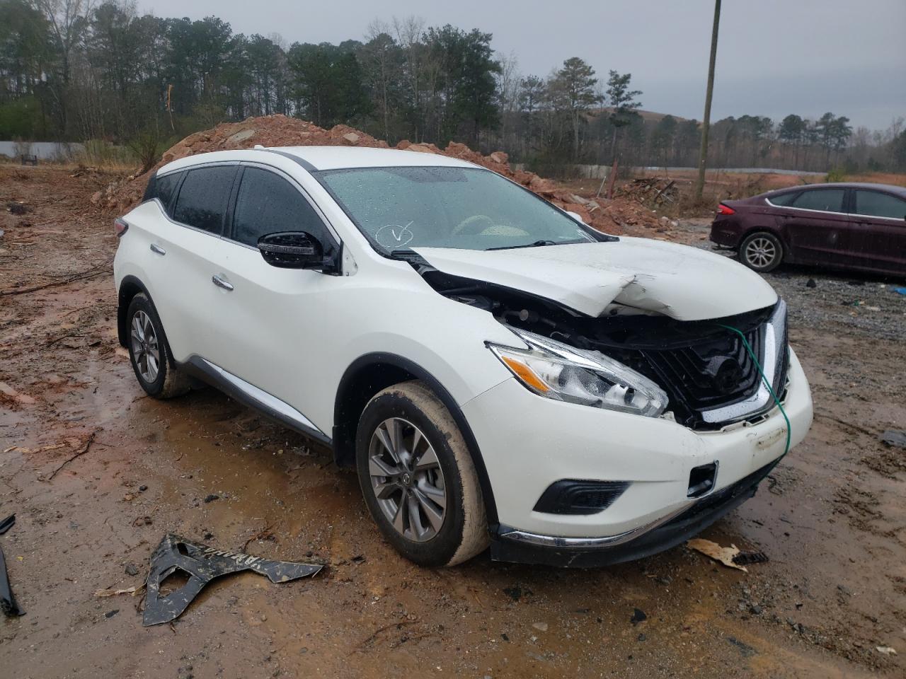 Photo 1 from auction – 2016 NISSAN MURANO S with VIN 5N1AZ2MG3GN152053