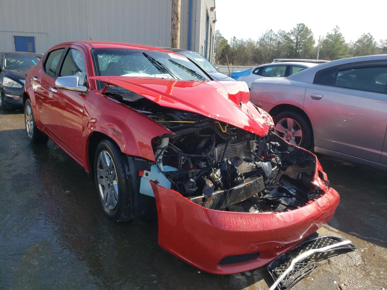 DODGE AVENGER SE 2013 с VIN 1C3CDZAB3DN616858 - Фото с аукциона