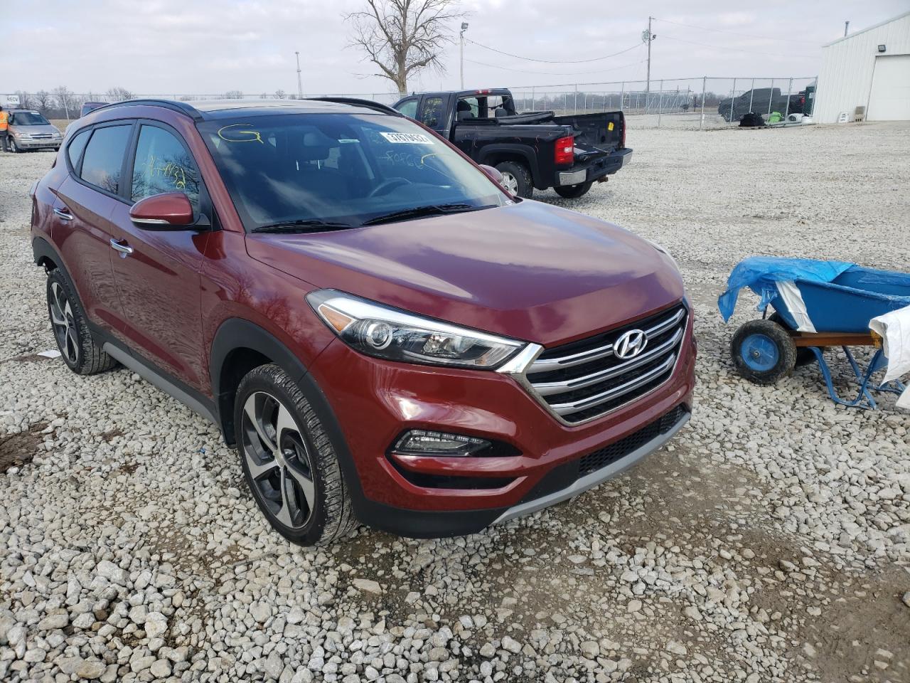 Photo 1 from auction – 2018 HYUNDAI TUCSON VAL with VIN KM8J3CA2XJU831461