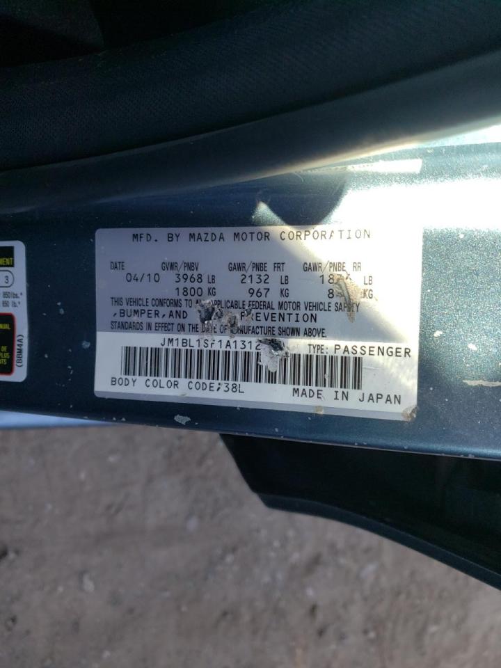 Photo 10 from auction – 2010 MAZDA 3 I with VIN JM1BL1SF1A1312590