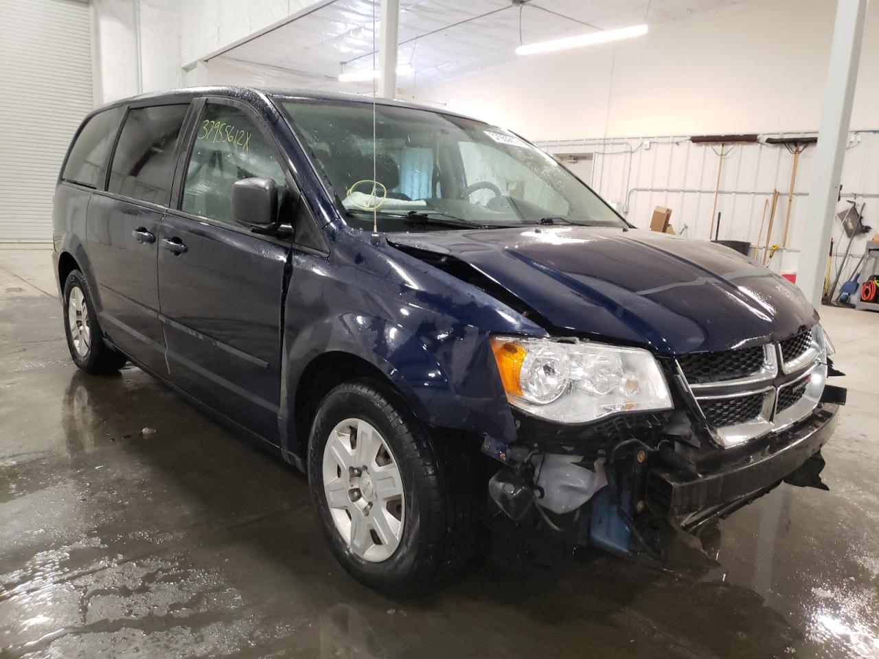 DODGE GRAND CARA 2012 with VIN 2C4RDGBG0CR378277 - Photo from auction