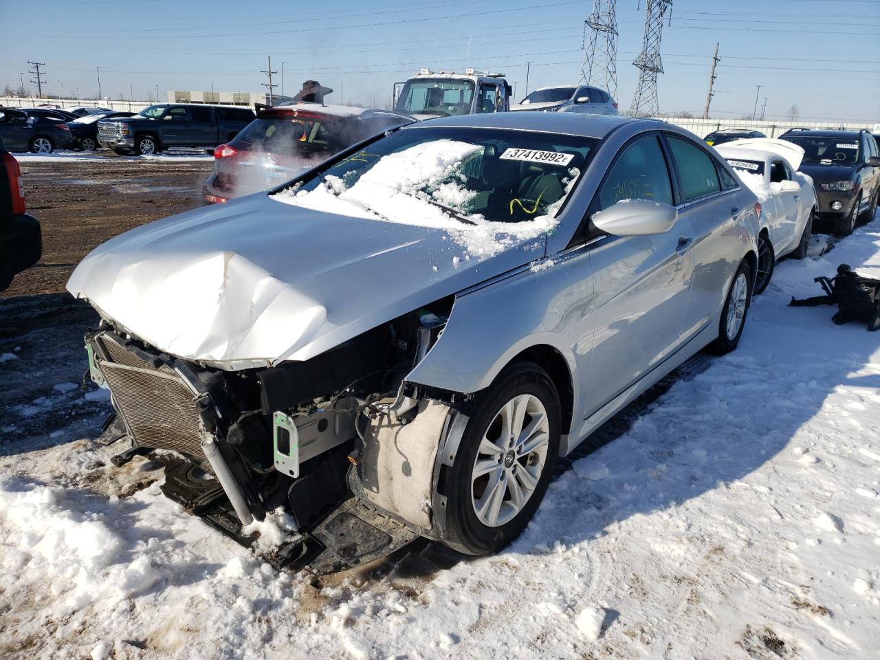 Photo 2 from auction – 2014 HYUNDAI SONATA GLS with VIN 5NPEB4AC0EH896438