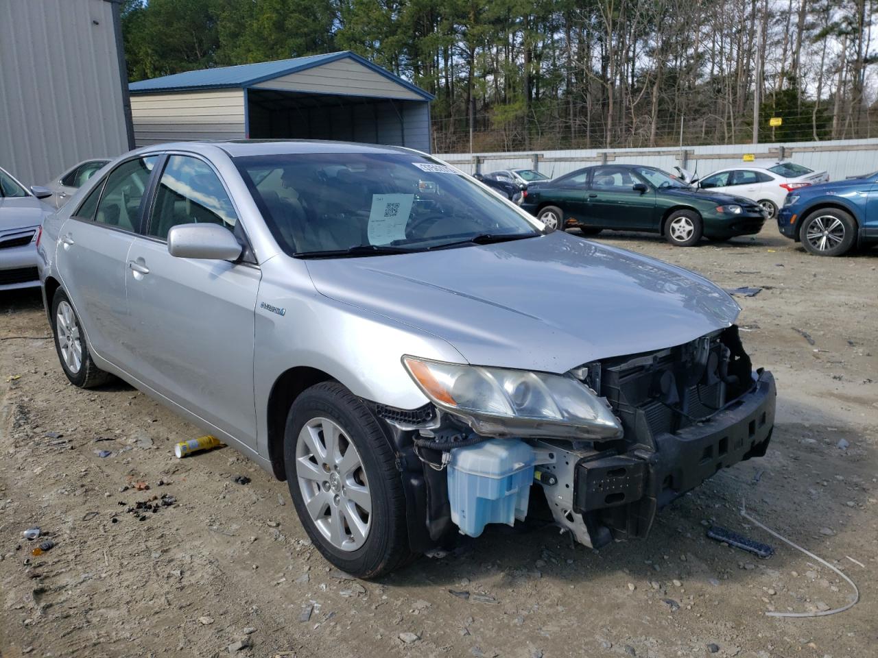 Photo 1 from auction – 2007 TOYOTA CAMRY HYBR with VIN JTNBB46K173038652