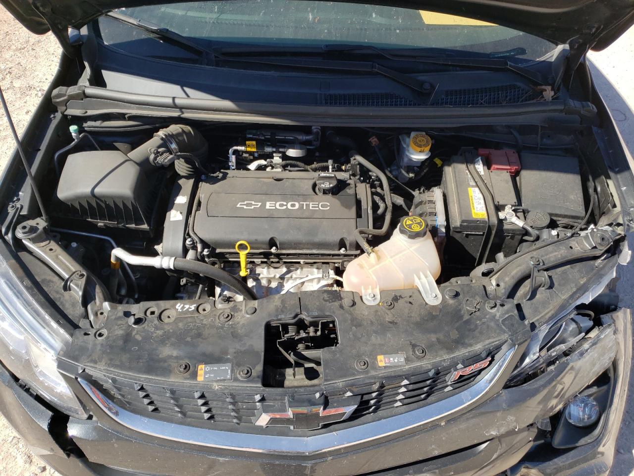 Photo 7 from auction – 2018 CHEVROLET SONIC LT with VIN 1G1JD5SH6J4120316