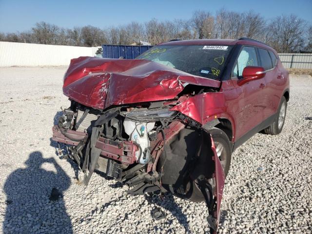 Photo 2 from auction – 2019 CHEVROLET BLAZER 2LT with VIN 3GNKBCRS8KS687255