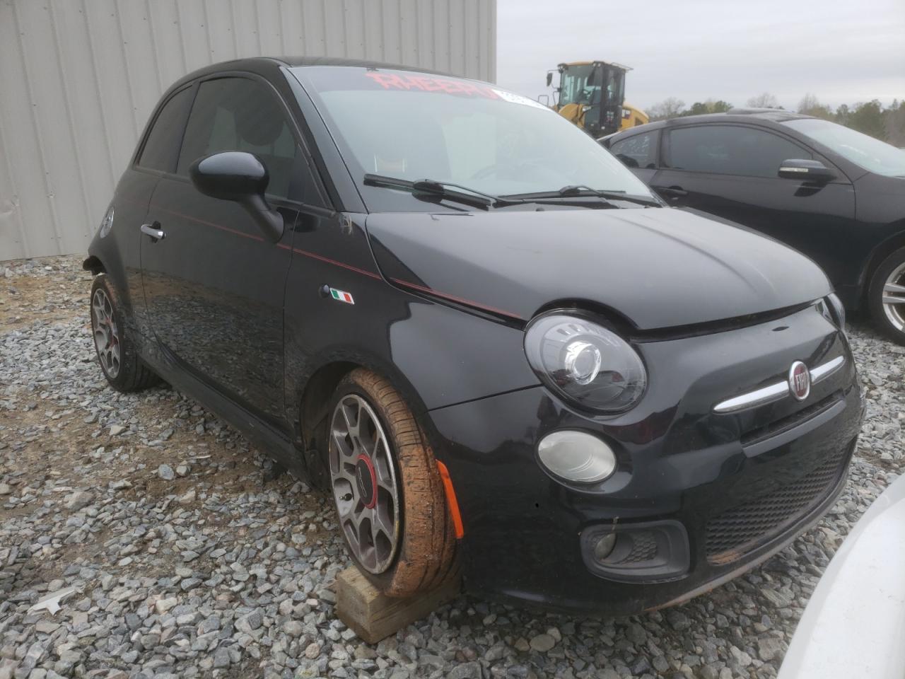 FIAT 500 SPORT 2013 with VIN 3C3CFFBR4DT689922 - Photo from auction