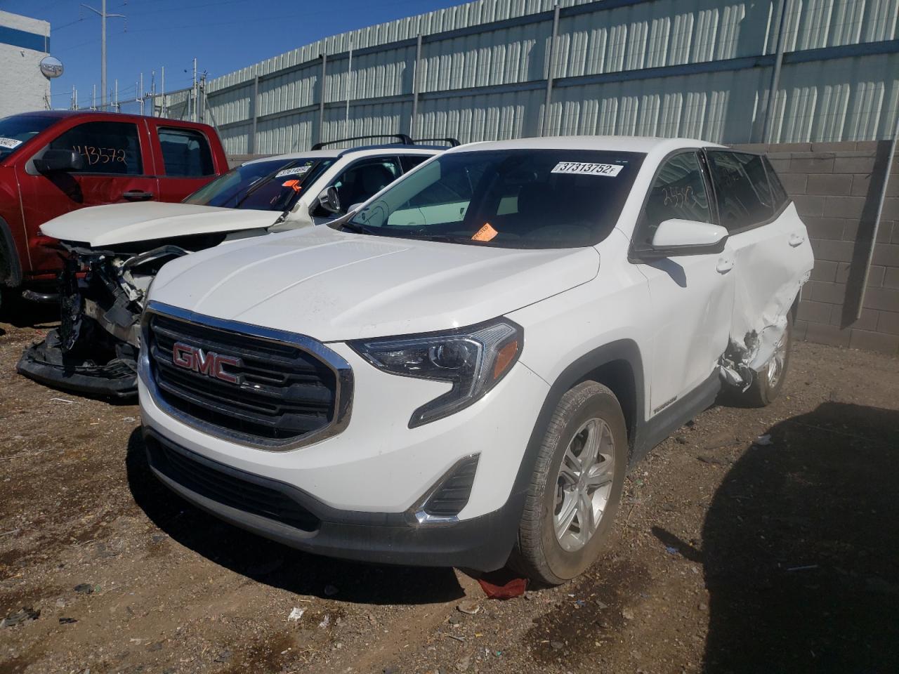 Photo 2 from auction – 2020 GMC TERRAIN SL with VIN 3GKALMEV5LL120525