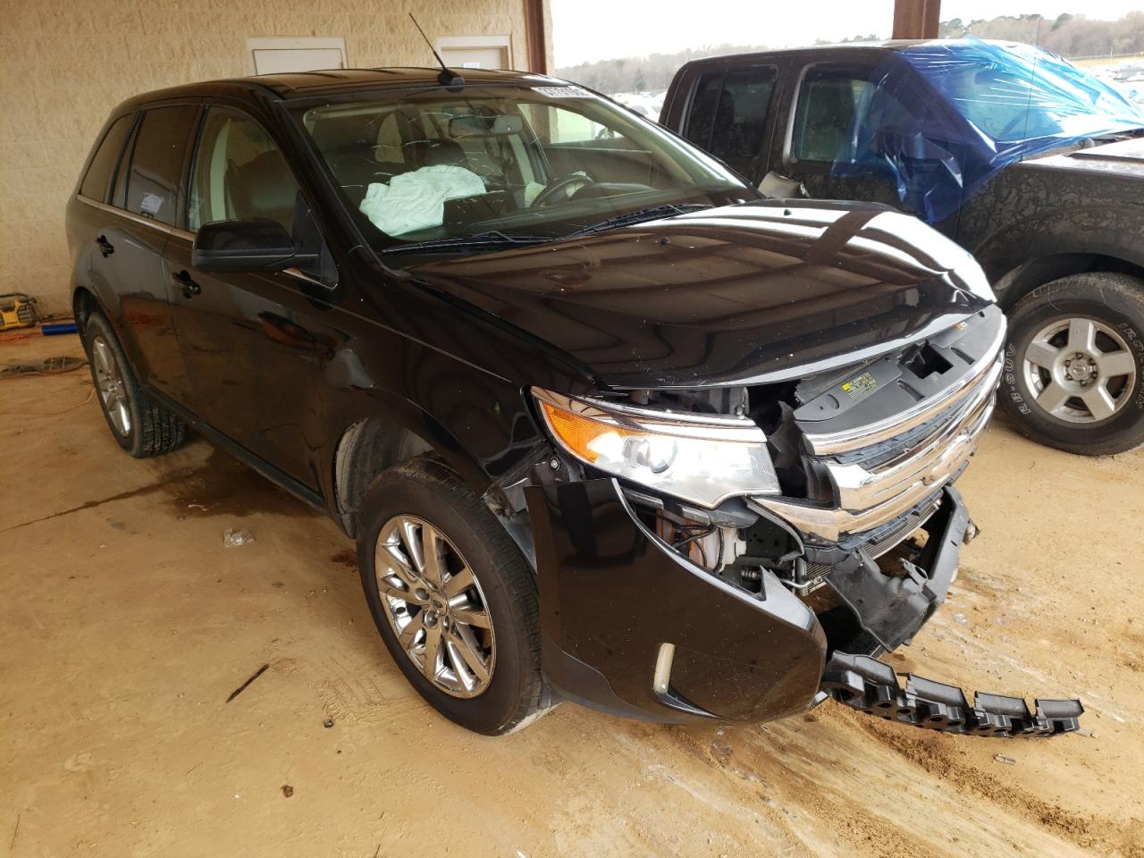 FORD EDGE LIMIT 2014 with VIN 2FMDK3KCXEBA50717 - Photo from auction