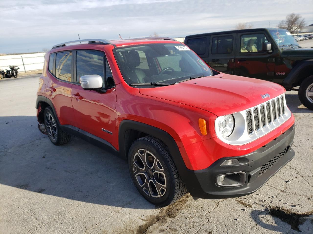 JEEP RENEGADE L 2018 with VIN ZACCJADB7JPH24128 - Photo from auction