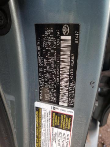 Photo 10 from auction – 2008 TOYOTA CAMRAY with VIN 4T1BE46K58U784783