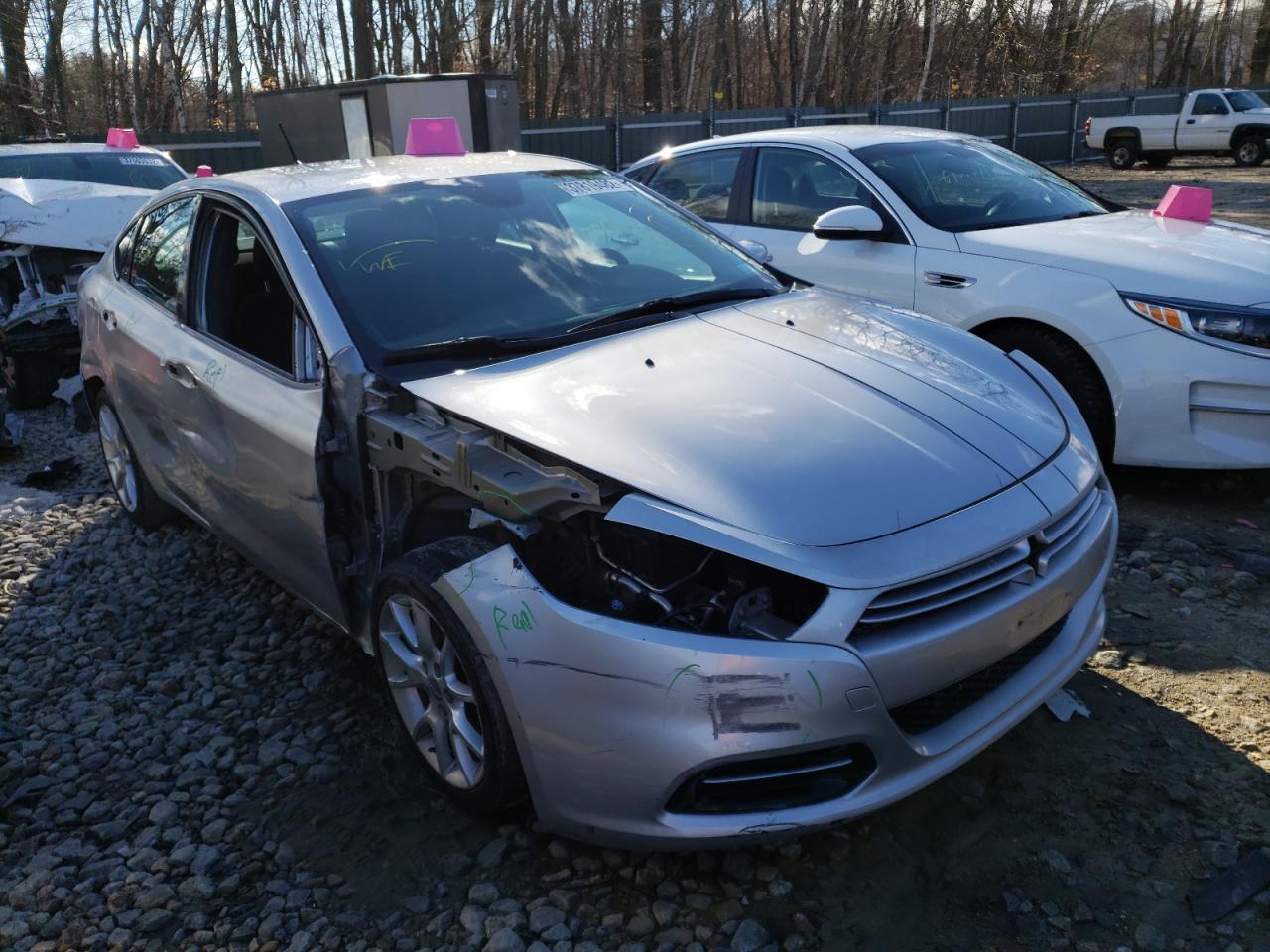 DODGE DART SXT 2013 with VIN 1C3CDFBA4DD302470 - Photo from auction