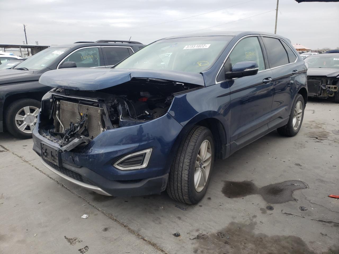 Photo 2 from auction – 2017 FORD EDGE SEL with VIN 2FMPK3J91HBC43829