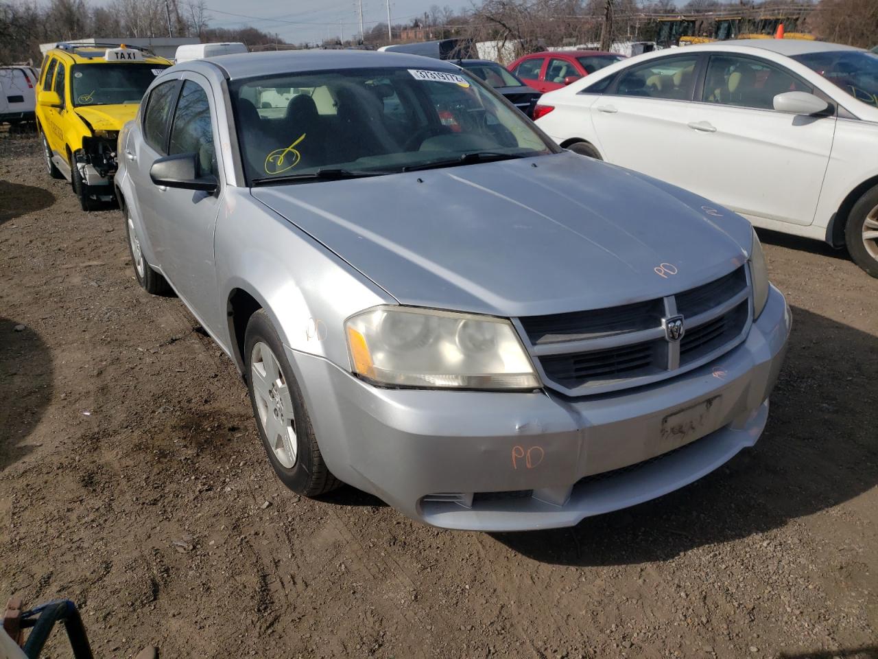 DODGE AVENGER SE 2008 with VIN 1B3LC46K48N654536 - Photo from auction