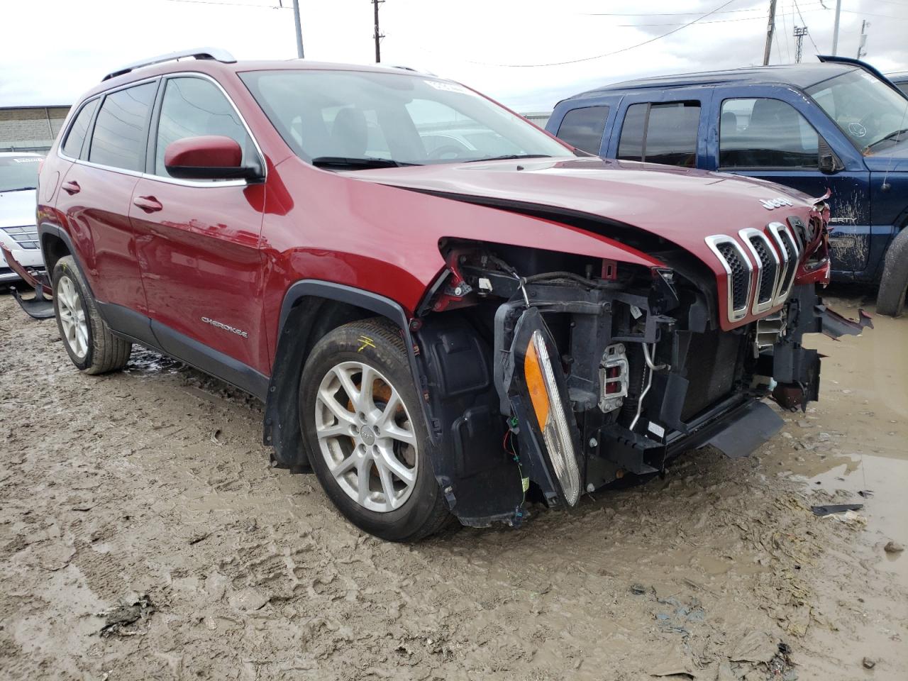 JEEP CHEROKEE L 2015 with VIN 1C4PJLCB8FW642983 - Photo from auction