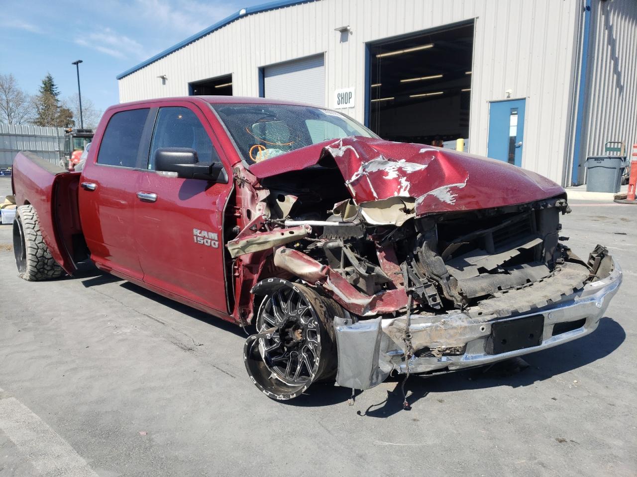 RAM 1500 SLT 2015 with VIN 1C6RR7LT4FS716979 - Photo from auction
