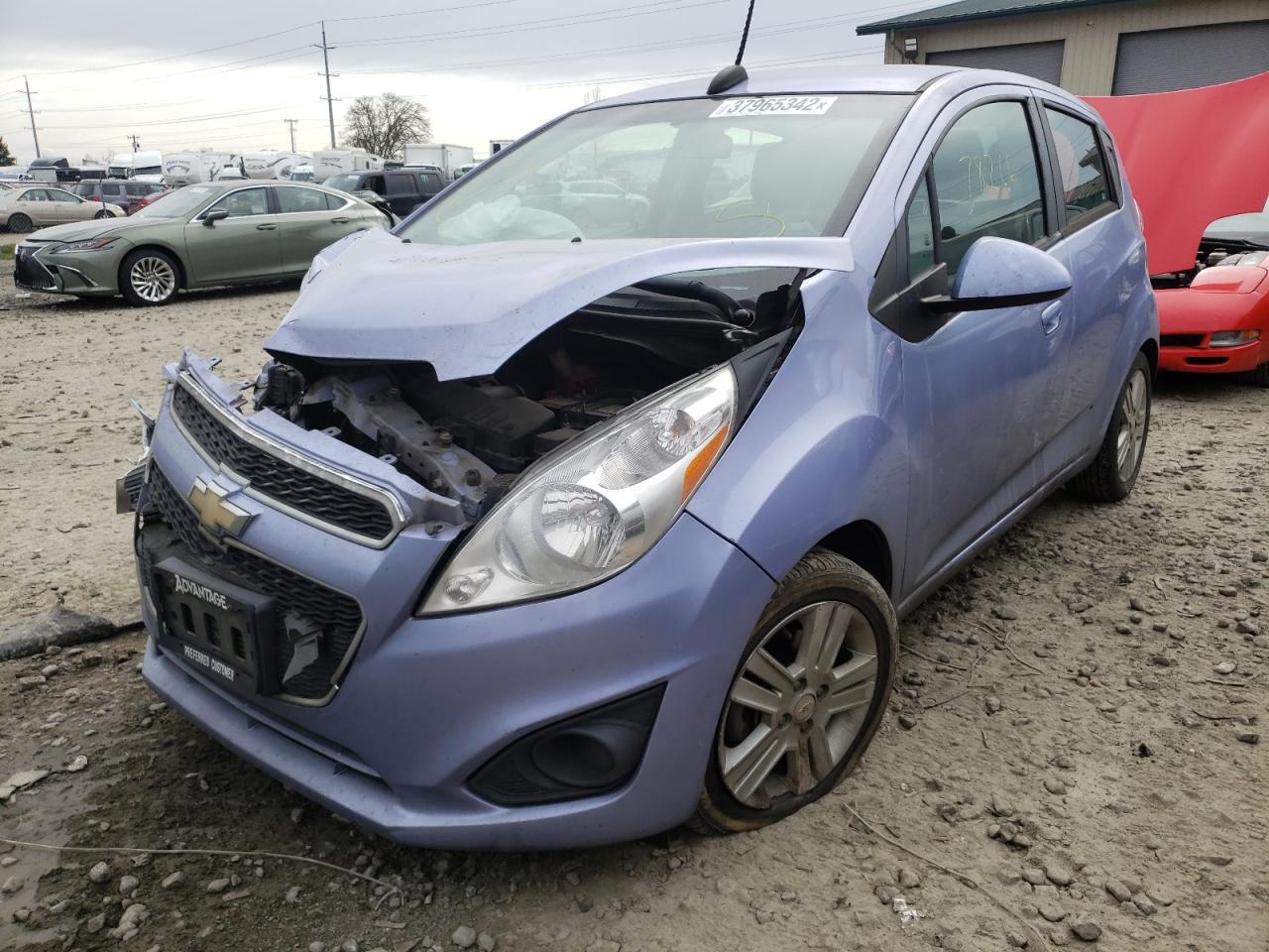 Photo 2 from auction – 2015 CHEVROLET SPARK 1LT with VIN KL8CD6S92FC755683
