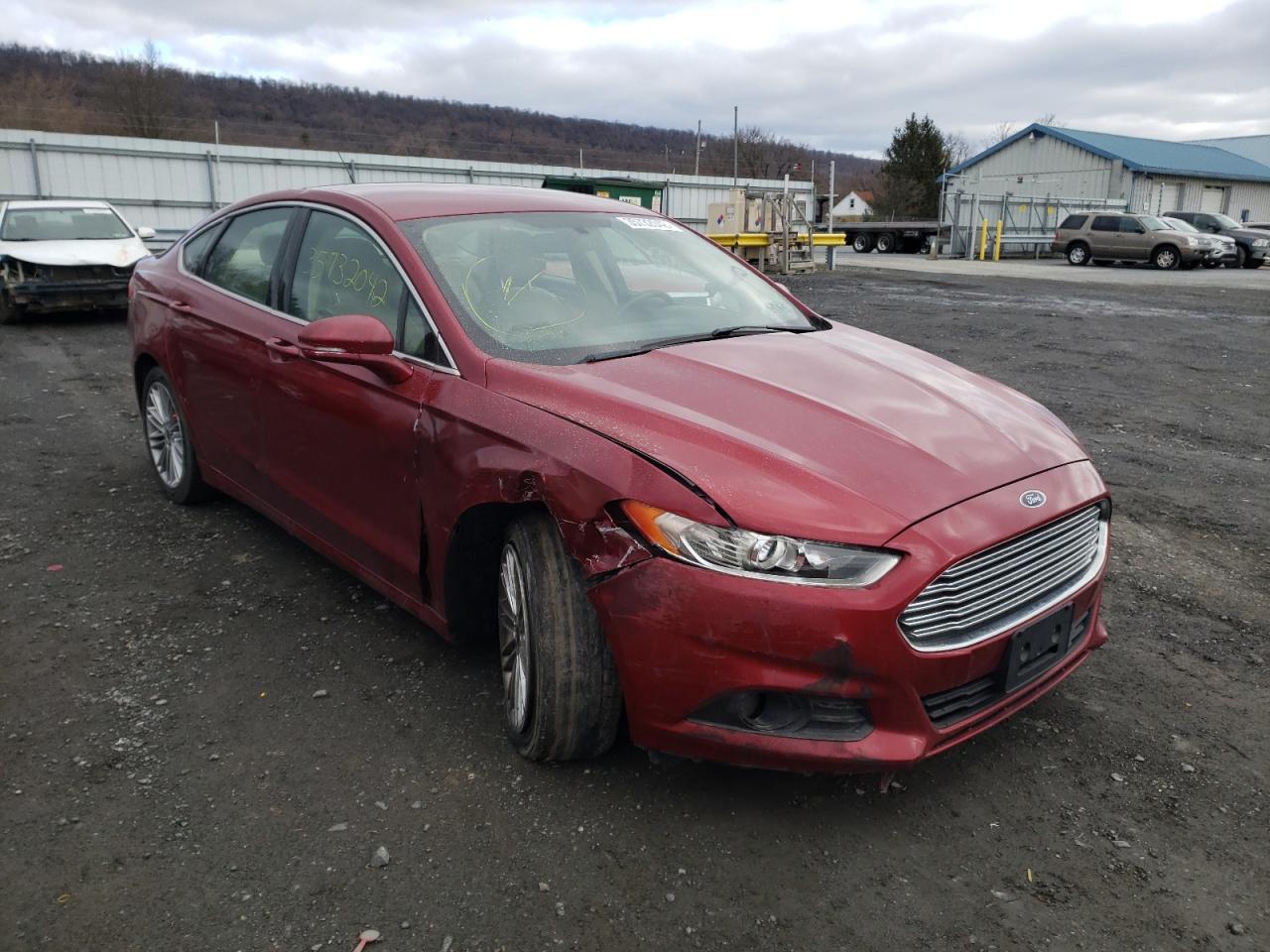 FORD FUSION SE 2014 with VIN 3FA6P0H95ER344994 - Photo from auction