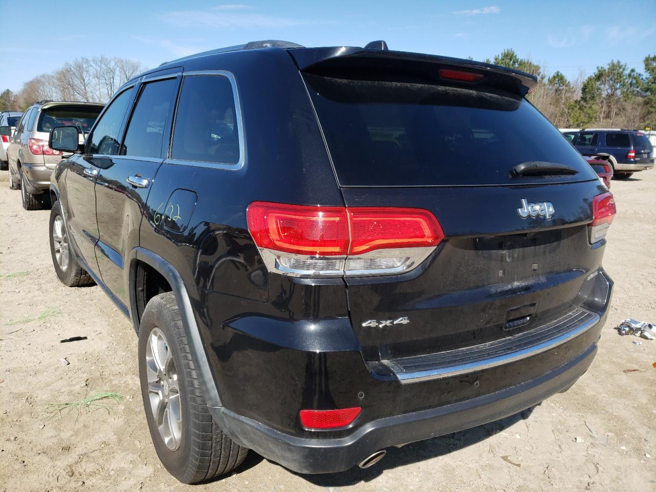 Photo 3 from auction – 2014 JEEP GRAND CHER with VIN 1C4RJFBG0EC399662