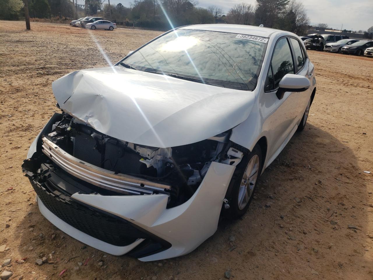 Photo 2 from auction – 2019 TOYOTA COROLLA SE with VIN JTNK4RBEXK3069074