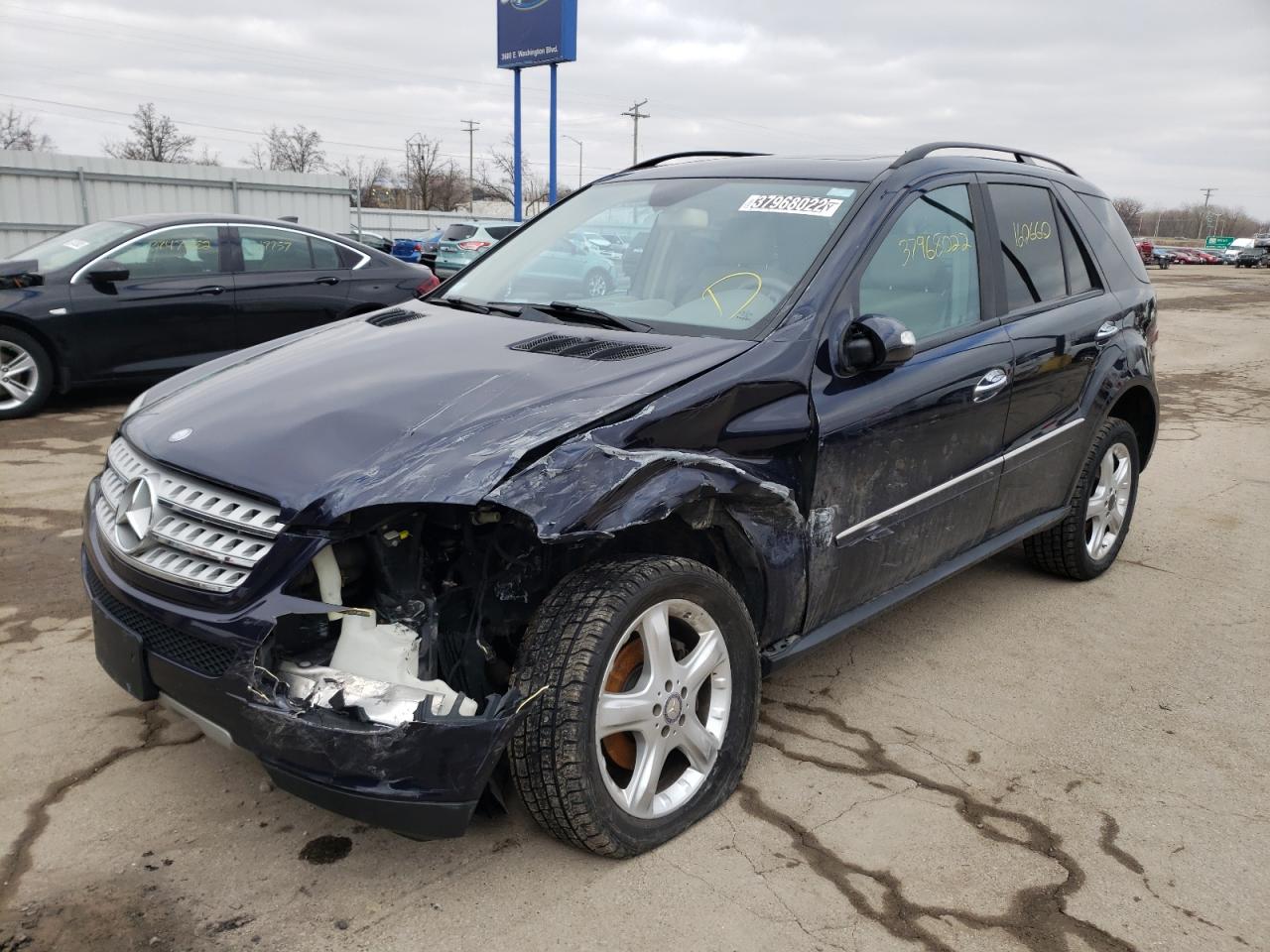 Photo 2 from auction – 2008 MERCEDES-BENZ ML 320 CDI with VIN 4JGBB22E48A421857